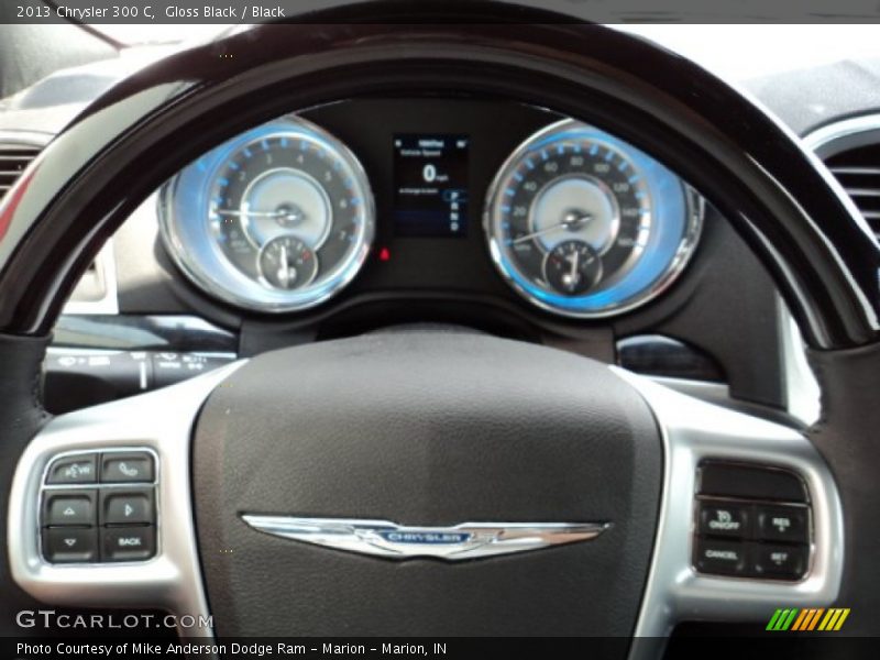 Gloss Black / Black 2013 Chrysler 300 C