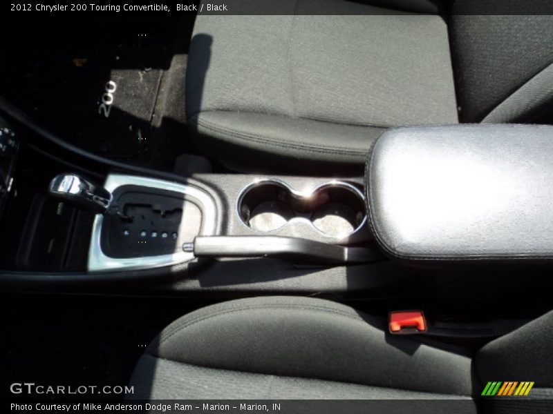 Black / Black 2012 Chrysler 200 Touring Convertible