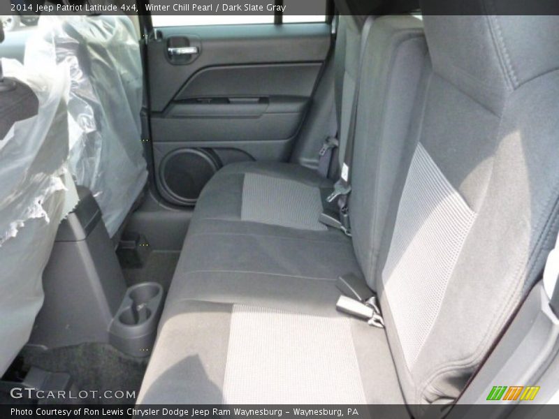 Winter Chill Pearl / Dark Slate Gray 2014 Jeep Patriot Latitude 4x4