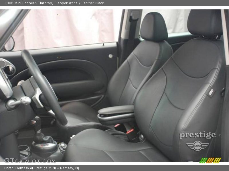Pepper White / Panther Black 2006 Mini Cooper S Hardtop