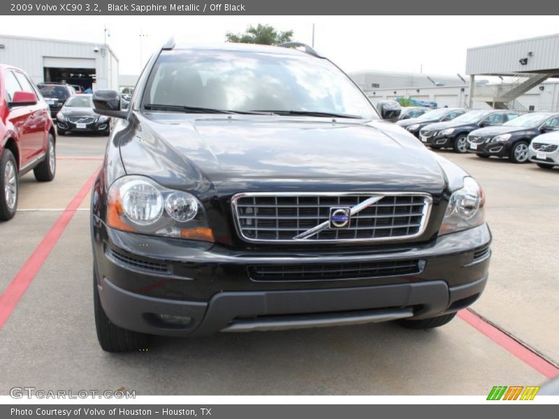 Black Sapphire Metallic / Off Black 2009 Volvo XC90 3.2