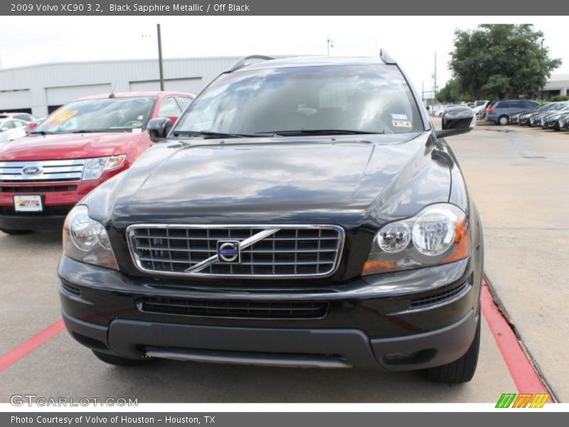 Black Sapphire Metallic / Off Black 2009 Volvo XC90 3.2