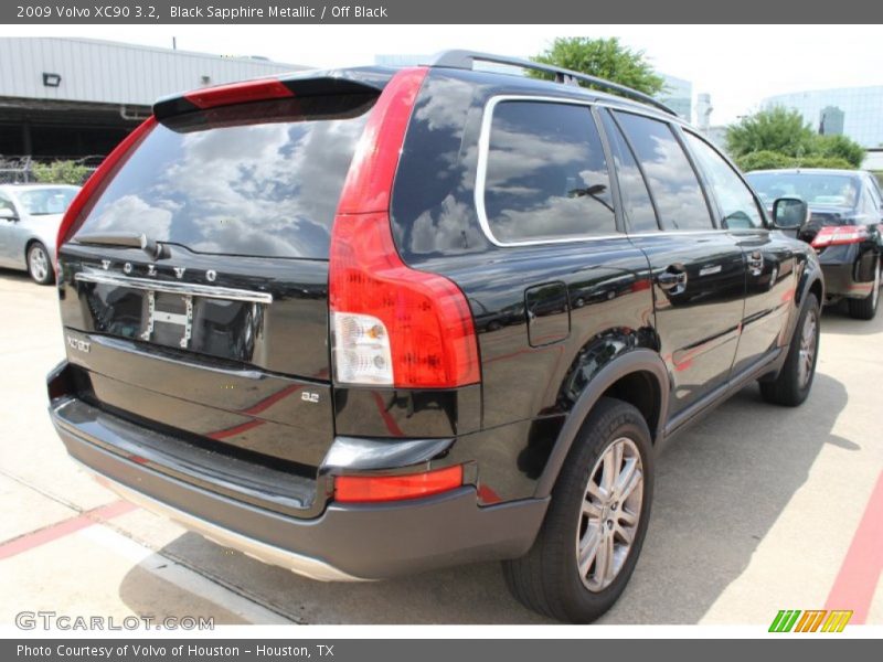 Black Sapphire Metallic / Off Black 2009 Volvo XC90 3.2