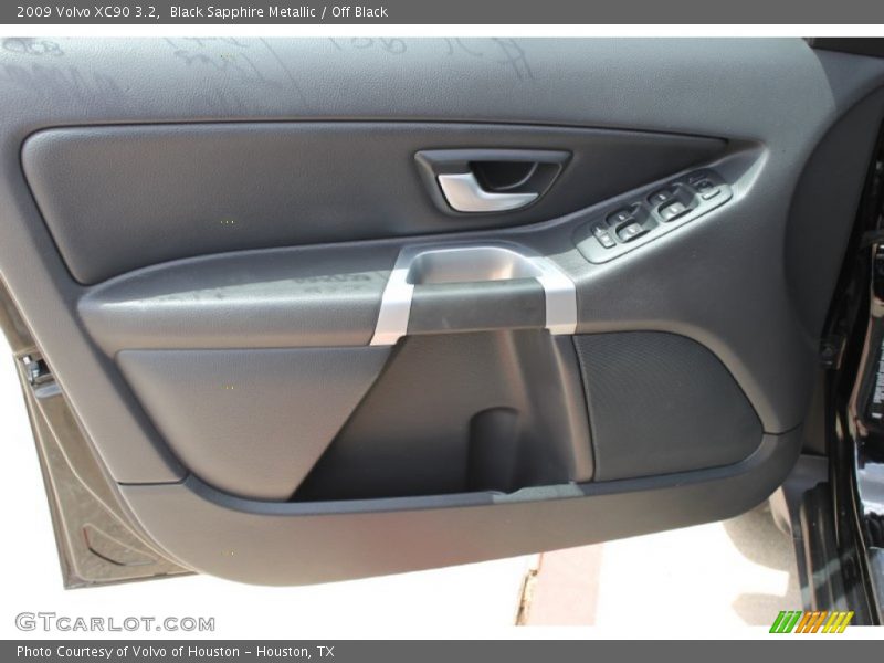 Black Sapphire Metallic / Off Black 2009 Volvo XC90 3.2