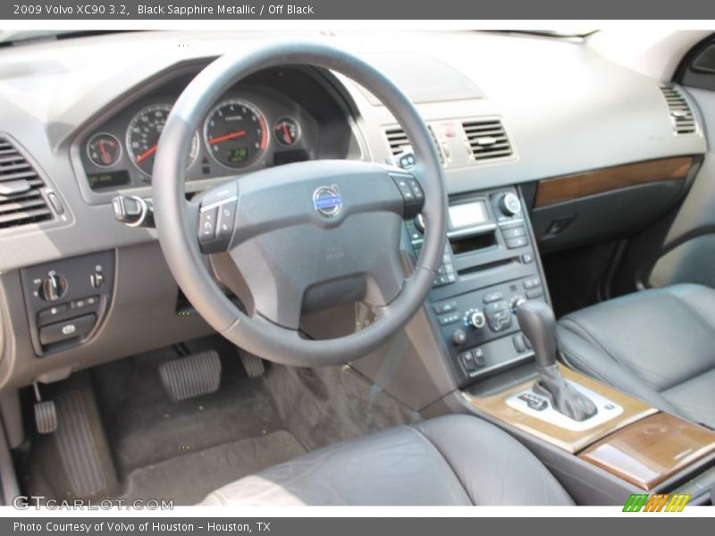 Black Sapphire Metallic / Off Black 2009 Volvo XC90 3.2