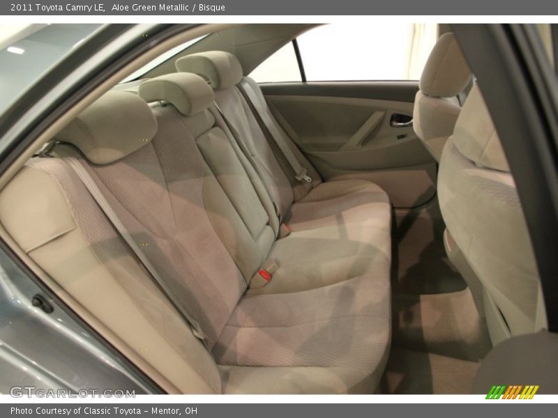 Aloe Green Metallic / Bisque 2011 Toyota Camry LE