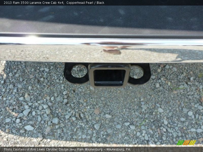 Copperhead Pearl / Black 2013 Ram 3500 Laramie Crew Cab 4x4