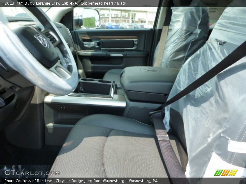 Copperhead Pearl / Black 2013 Ram 3500 Laramie Crew Cab 4x4