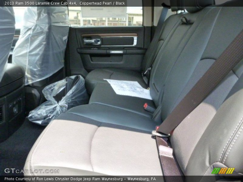 Copperhead Pearl / Black 2013 Ram 3500 Laramie Crew Cab 4x4