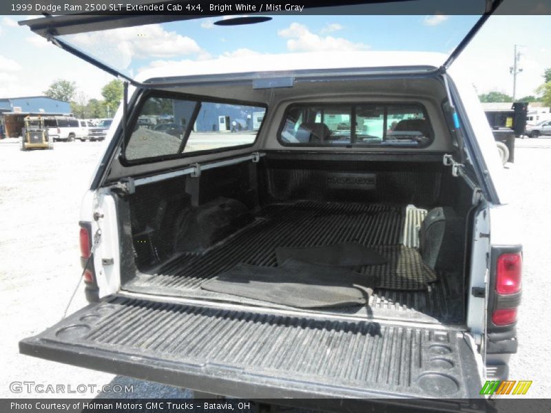 Bright White / Mist Gray 1999 Dodge Ram 2500 SLT Extended Cab 4x4