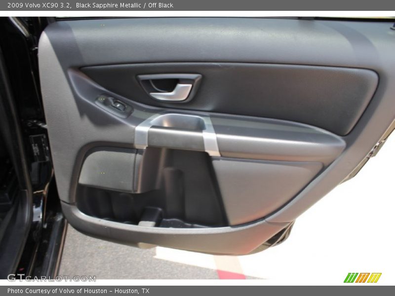 Black Sapphire Metallic / Off Black 2009 Volvo XC90 3.2