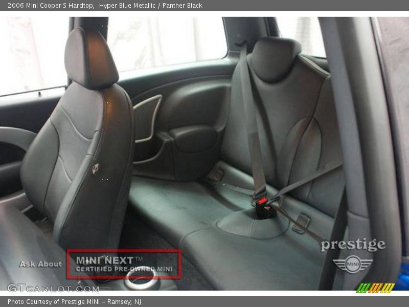 Hyper Blue Metallic / Panther Black 2006 Mini Cooper S Hardtop