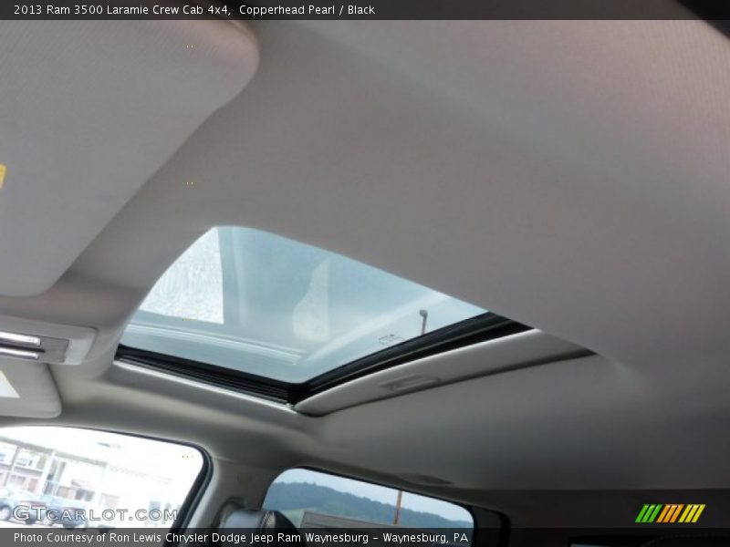 Copperhead Pearl / Black 2013 Ram 3500 Laramie Crew Cab 4x4