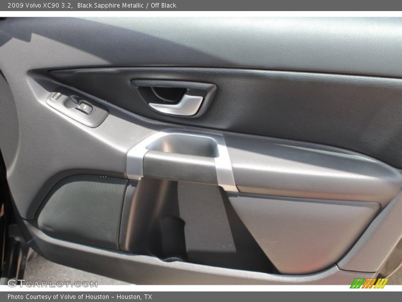 Black Sapphire Metallic / Off Black 2009 Volvo XC90 3.2