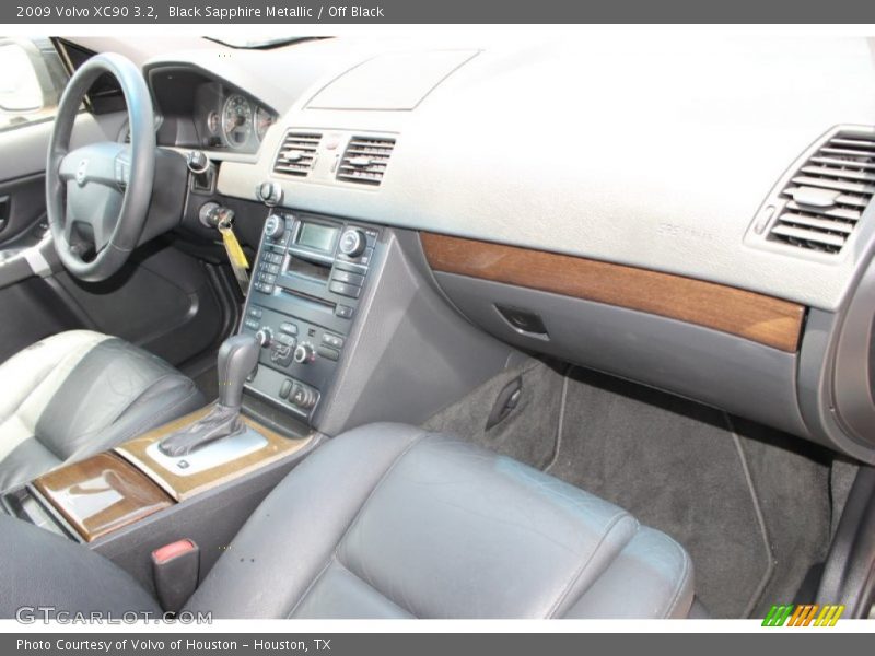 Black Sapphire Metallic / Off Black 2009 Volvo XC90 3.2