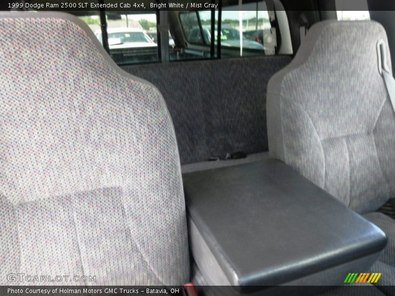 Bright White / Mist Gray 1999 Dodge Ram 2500 SLT Extended Cab 4x4
