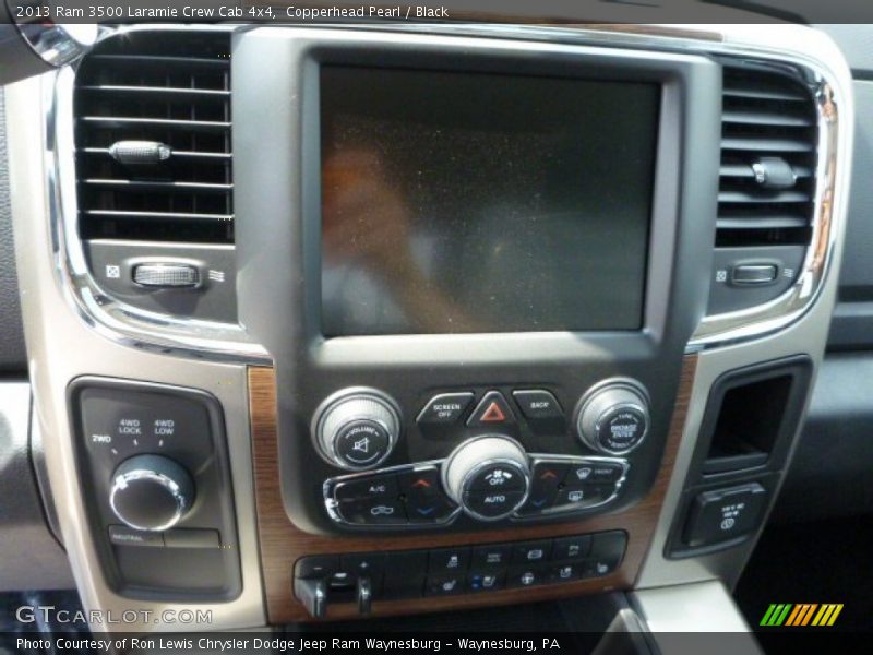 Copperhead Pearl / Black 2013 Ram 3500 Laramie Crew Cab 4x4