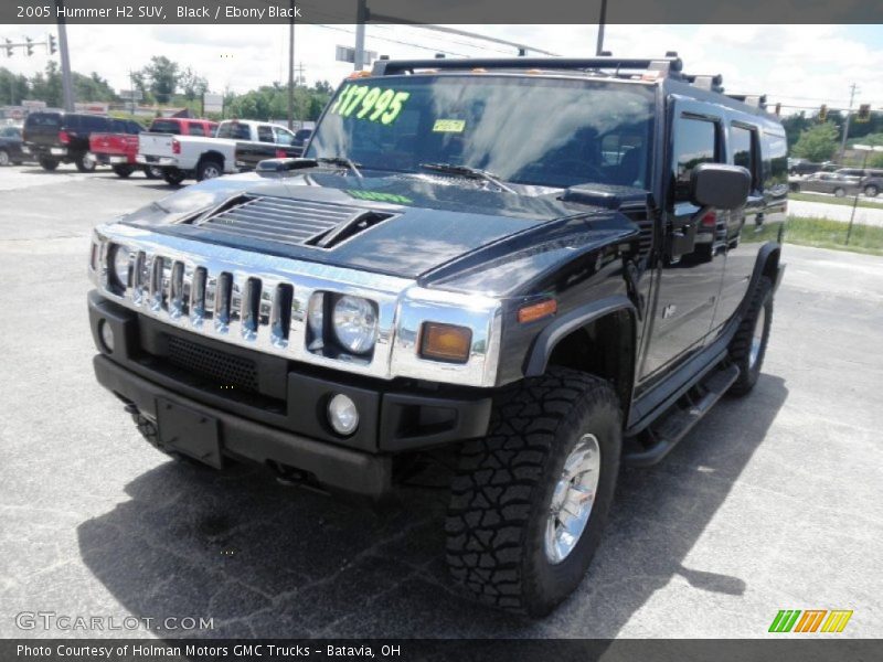 Black / Ebony Black 2005 Hummer H2 SUV