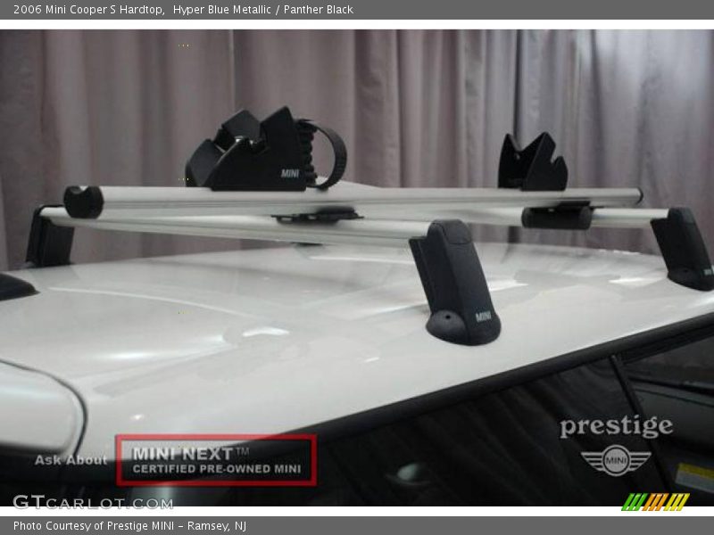 Hyper Blue Metallic / Panther Black 2006 Mini Cooper S Hardtop