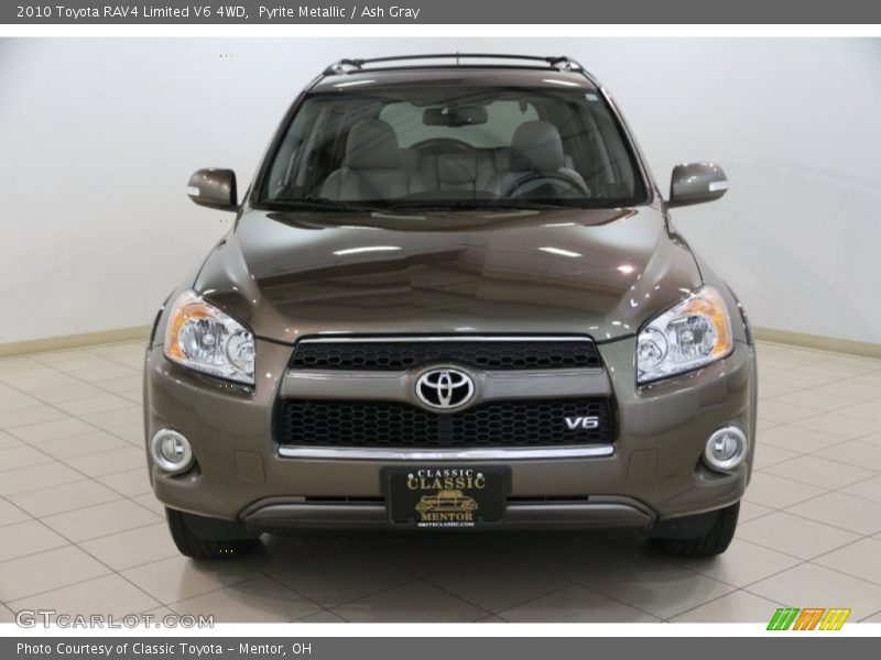 Pyrite Metallic / Ash Gray 2010 Toyota RAV4 Limited V6 4WD
