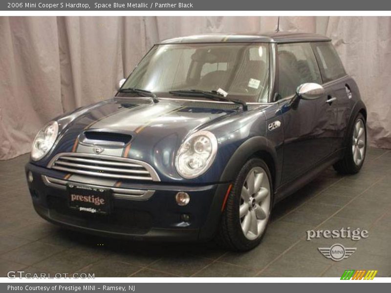 Space Blue Metallic / Panther Black 2006 Mini Cooper S Hardtop