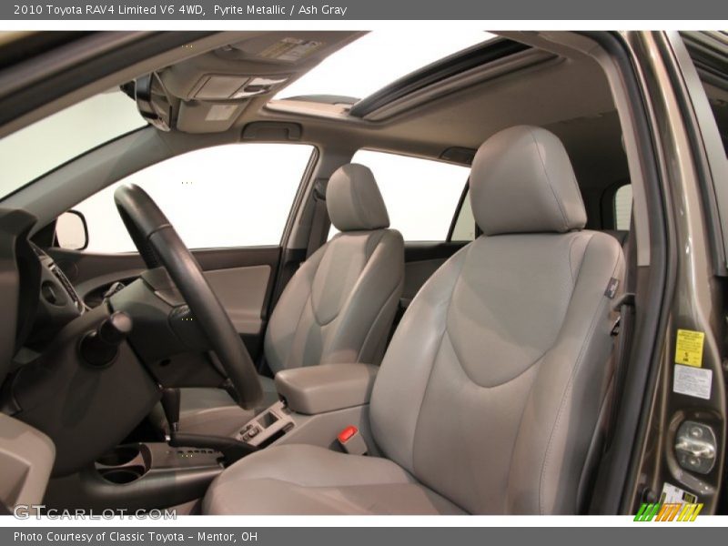 Pyrite Metallic / Ash Gray 2010 Toyota RAV4 Limited V6 4WD