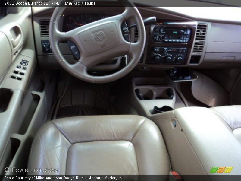 Flame Red / Taupe 2001 Dodge Durango SLT 4x4