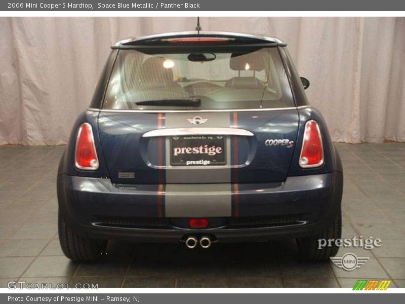 Space Blue Metallic / Panther Black 2006 Mini Cooper S Hardtop