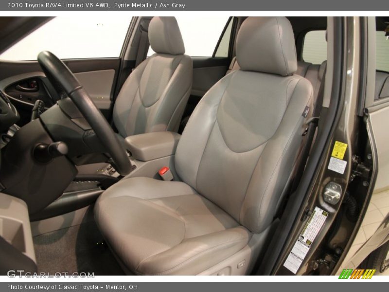 Pyrite Metallic / Ash Gray 2010 Toyota RAV4 Limited V6 4WD