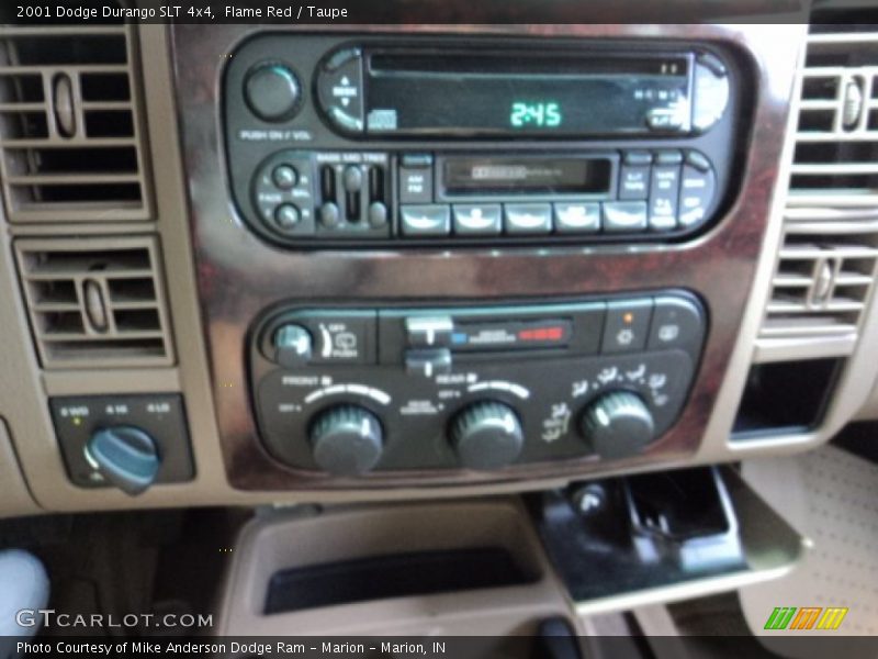 Flame Red / Taupe 2001 Dodge Durango SLT 4x4