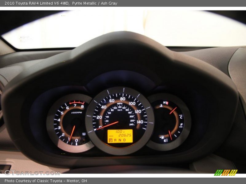  2010 RAV4 Limited V6 4WD Limited V6 4WD Gauges