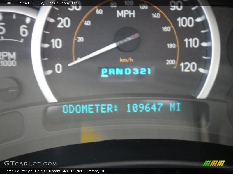 Black / Ebony Black 2005 Hummer H2 SUV