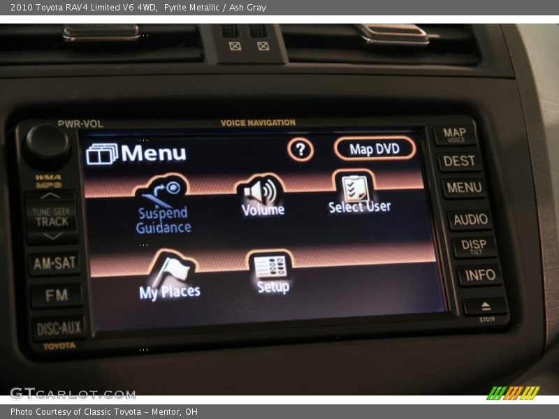 Pyrite Metallic / Ash Gray 2010 Toyota RAV4 Limited V6 4WD
