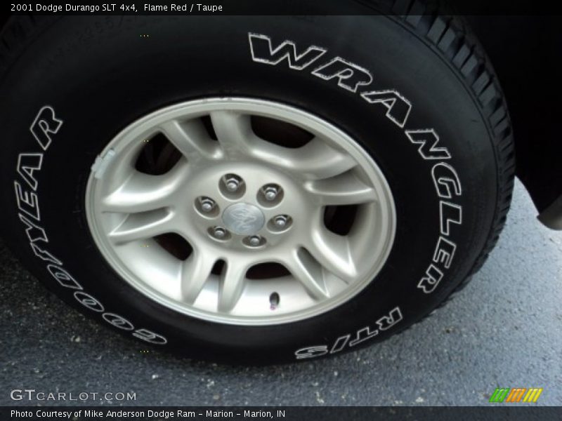 Flame Red / Taupe 2001 Dodge Durango SLT 4x4