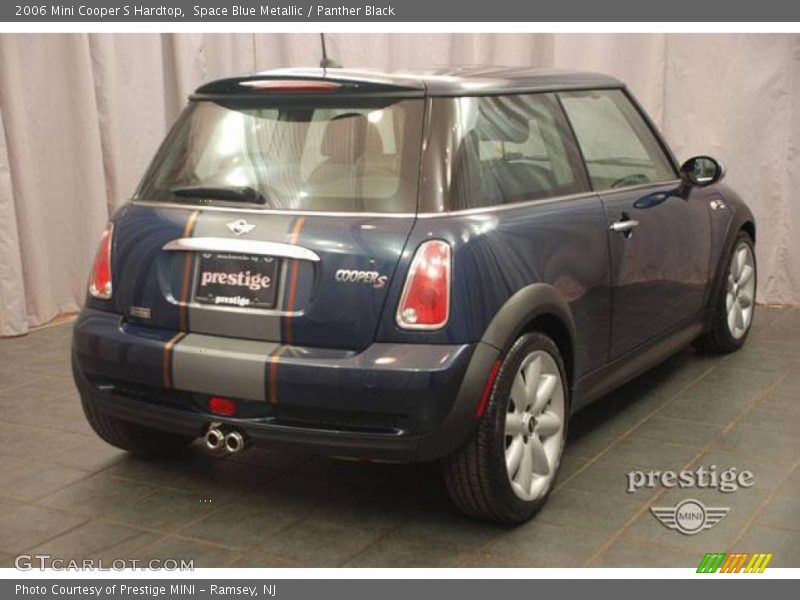 Space Blue Metallic / Panther Black 2006 Mini Cooper S Hardtop