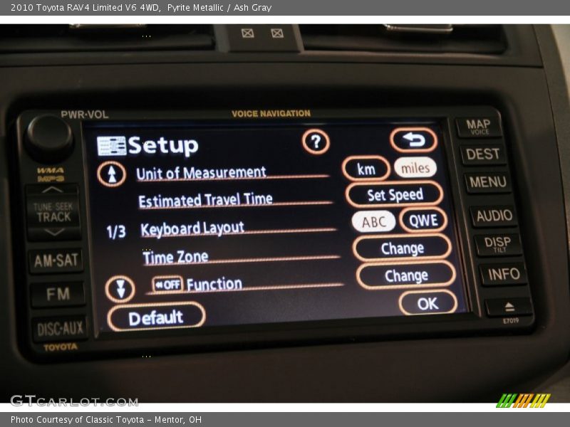 Pyrite Metallic / Ash Gray 2010 Toyota RAV4 Limited V6 4WD