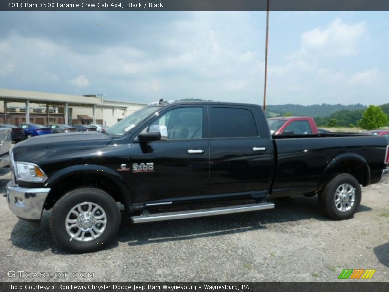  2013 3500 Laramie Crew Cab 4x4 Black