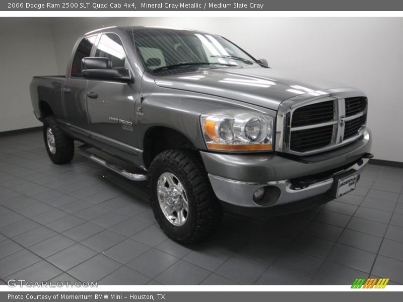 Mineral Gray Metallic / Medium Slate Gray 2006 Dodge Ram 2500 SLT Quad Cab 4x4