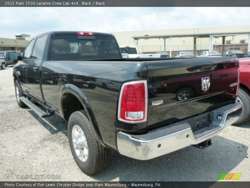 Black / Black 2013 Ram 3500 Laramie Crew Cab 4x4