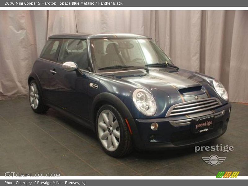 Space Blue Metallic / Panther Black 2006 Mini Cooper S Hardtop
