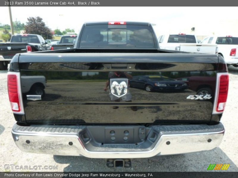 Black / Black 2013 Ram 3500 Laramie Crew Cab 4x4