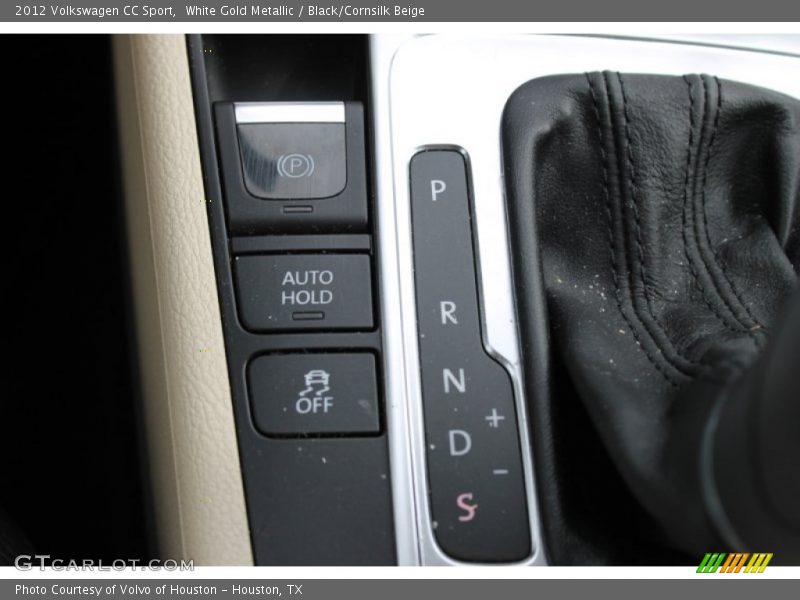 White Gold Metallic / Black/Cornsilk Beige 2012 Volkswagen CC Sport