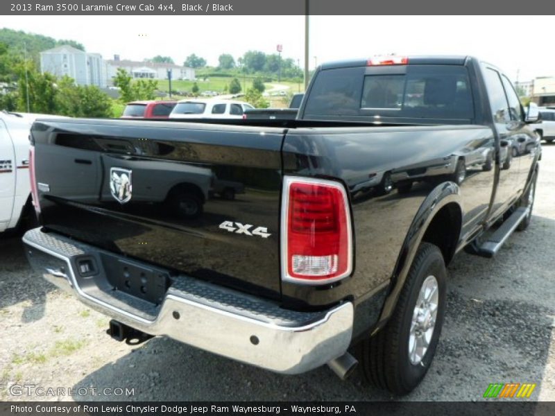 Black / Black 2013 Ram 3500 Laramie Crew Cab 4x4
