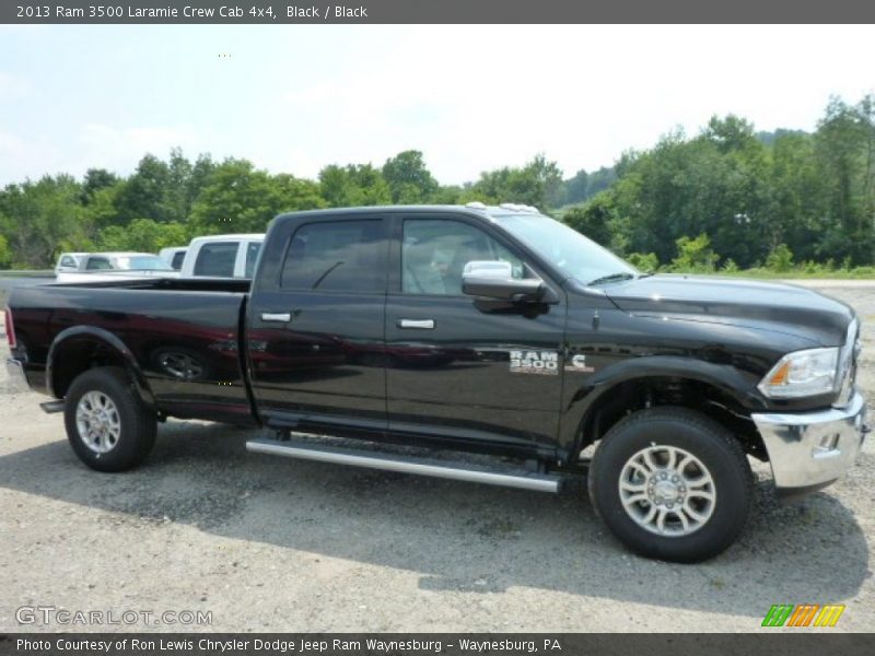  2013 3500 Laramie Crew Cab 4x4 Black