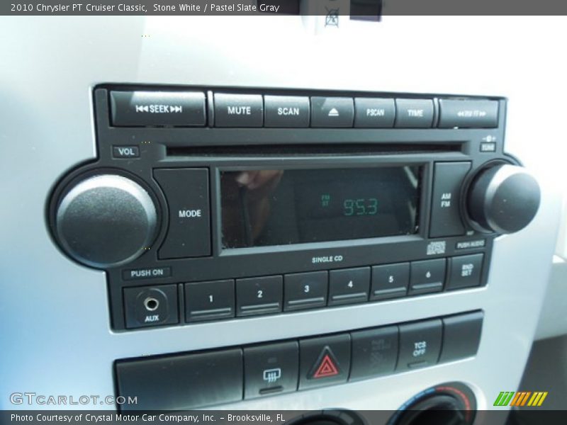 Stone White / Pastel Slate Gray 2010 Chrysler PT Cruiser Classic