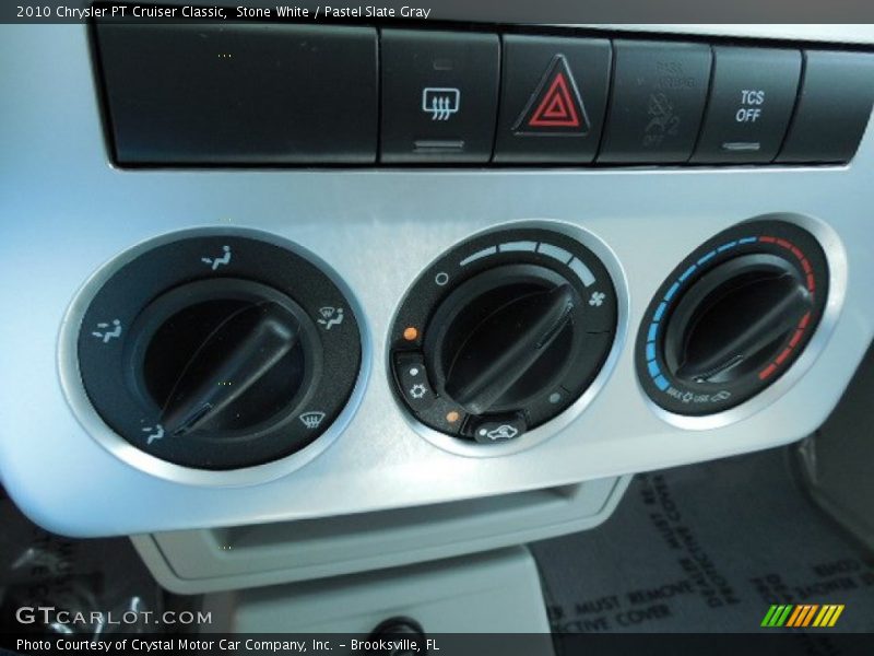 Stone White / Pastel Slate Gray 2010 Chrysler PT Cruiser Classic