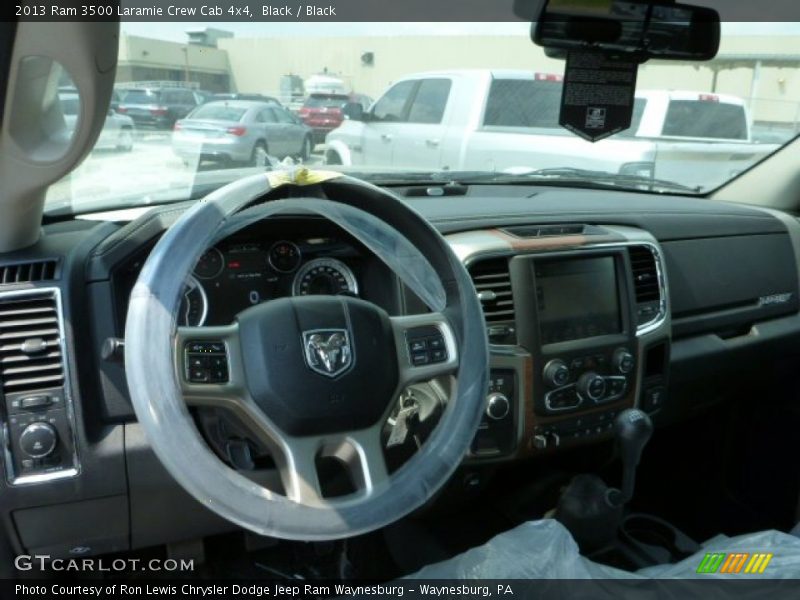 Black / Black 2013 Ram 3500 Laramie Crew Cab 4x4