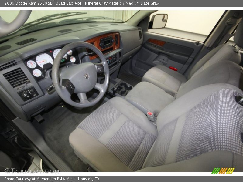 Mineral Gray Metallic / Medium Slate Gray 2006 Dodge Ram 2500 SLT Quad Cab 4x4