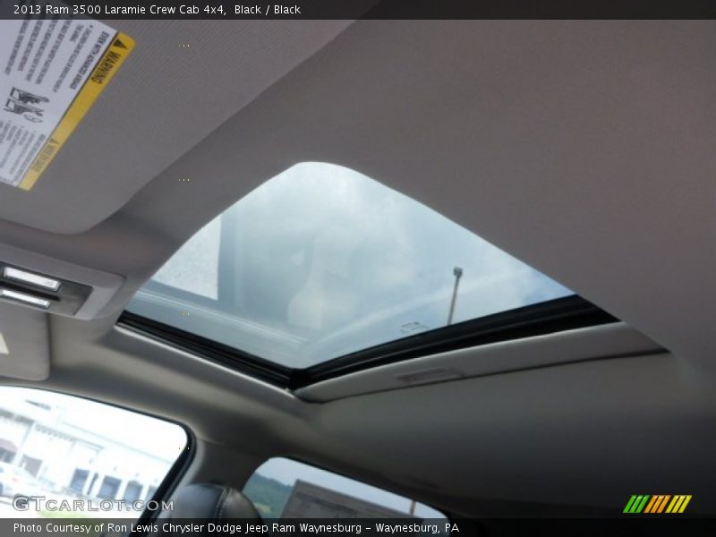 Black / Black 2013 Ram 3500 Laramie Crew Cab 4x4