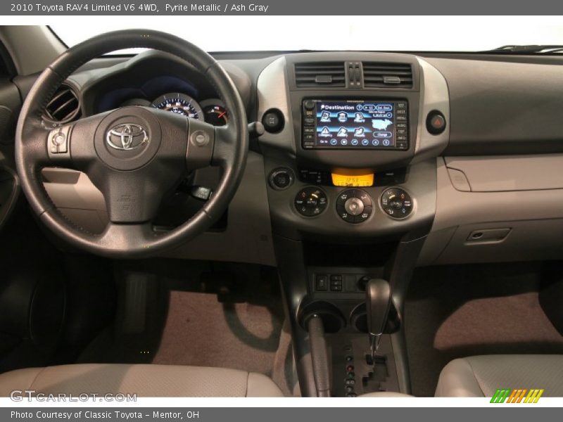 Pyrite Metallic / Ash Gray 2010 Toyota RAV4 Limited V6 4WD